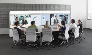 Video conference system for meeting room