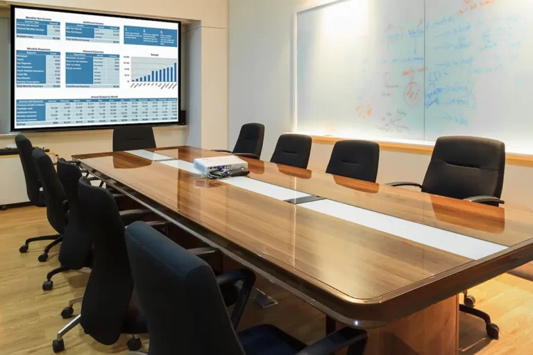 Power of Large Monitors: A Journey into Smart Conference Rooms