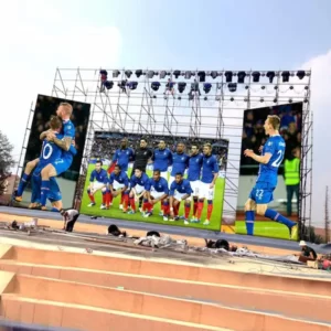 Large LED screens for events