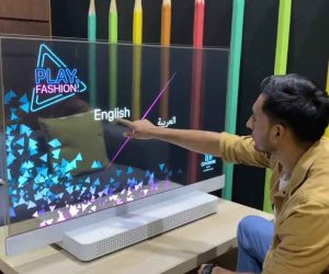 شاشات عرض شفافة || Transparent LED screens